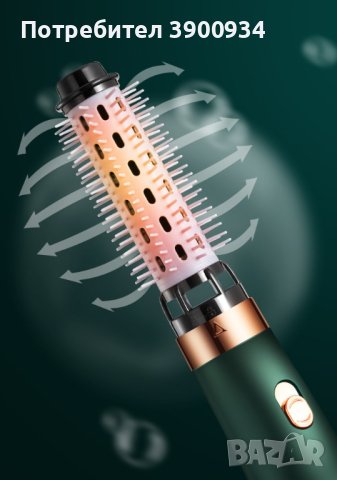 Електрическа четка-сешоар с три накрайника, снимка 4 - Сешоари - 43064540