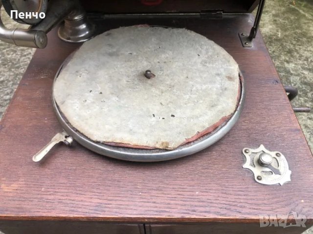 старинен грамофон "POLYPHON MUSIC" - Germany, снимка 12 - Антикварни и старинни предмети - 49760027