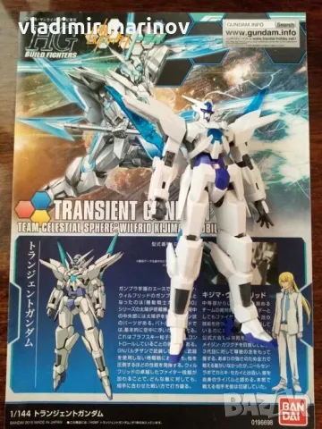 1/144-Scale High Grade (HG) Transient  колекционерска фигура