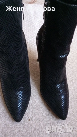 Дамски ботуши на висок ток