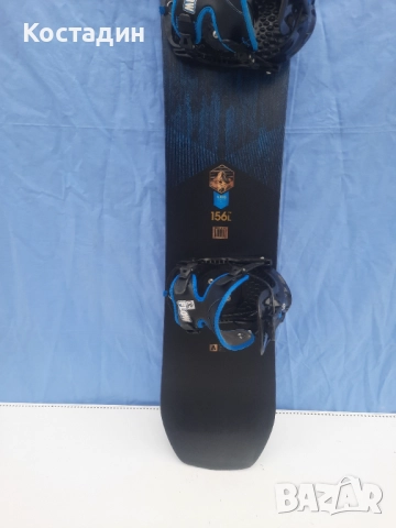 Сноуборд NIDECKER AXIS с автомати 156см.  , снимка 3 - Зимни спортове - 52466768