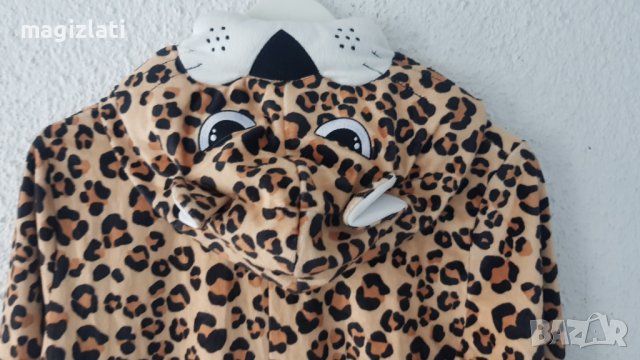 Гащеризон пижама H&M леопард S-M НОВА, снимка 9 - Нощници - 44112054