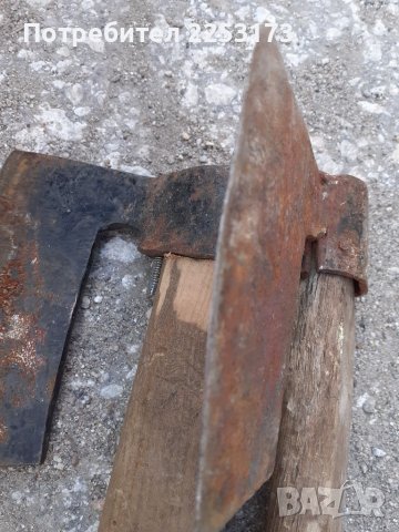 Две малки заварявани брадви, снимка 4 - Декорация за дома - 39186787