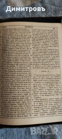 Цариградска Библия от 1891г., снимка 6 - Антикварни и старинни предмети - 47472348