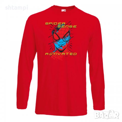 Мъжка тениска Spider Sense Activated Игра,Изненада,Подарък,Празник,Повод, снимка 5 - Тениски - 37246930