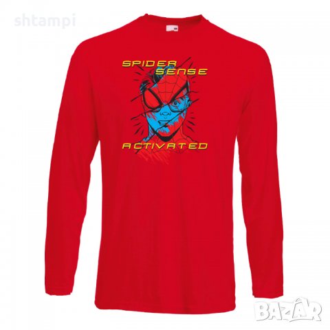 Мъжка тениска Spider Sense Activated Игра,Изненада,Подарък,Празник,Повод, снимка 5 - Тениски - 37246930