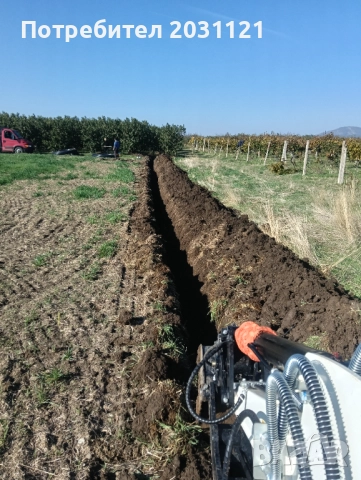 Услуги с мини багер и челен товарач фадрома самосвал Сливен Нова Загора Котел Твърдица Ямбол, снимка 13 - Кърти, чисти, извозва - 52122937