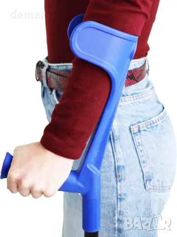 KMINA - Патерица за възрастни с 4 крака за стабилна основа, снимка 7 - Патерици - 49483370