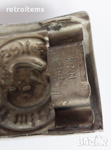 WW2 3 Райх Немска катарама за колан SS Totenkopf, снимка 6 - Антикварни и старинни предмети - 51750193