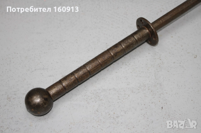 Оригинален Старинен Западноевропейски Боен Буздуган., снимка 6 - Антикварни и старинни предмети - 51443258