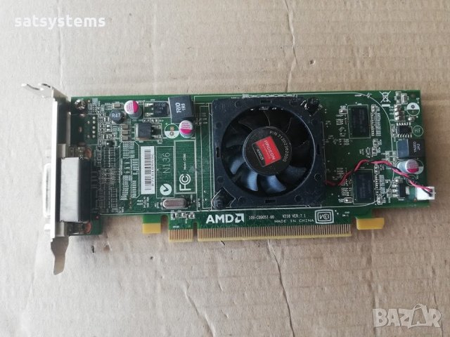 Видео карта AMD Radeon Dell HD 5450 512MB GDDR3 64bit DMS-59 PCI-E