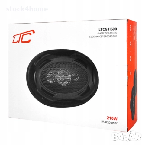 Комплект Четирилентови Автомобилни говорители GTI690, 210W, 6x9", снимка 4 - Аксесоари и консумативи - 52557582