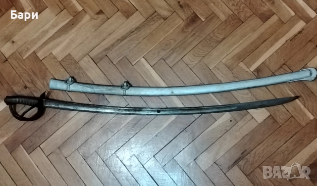 Кавалерийска сабя SCHNITZLER & KIRSCHBAUM 1840г., снимка 2 - Антикварни и старинни предмети - 51922114