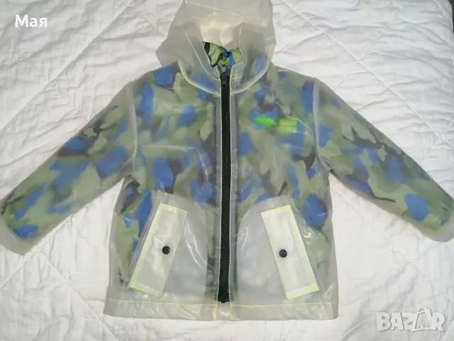 Детско яке с дъждобран Zara 98, снимка 3 - Детски якета и елеци - 50279140