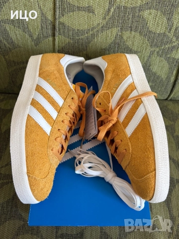 Нови велурени маратонки Adidas Gazelle originals, снимка 5 - Маратонки - 52233989