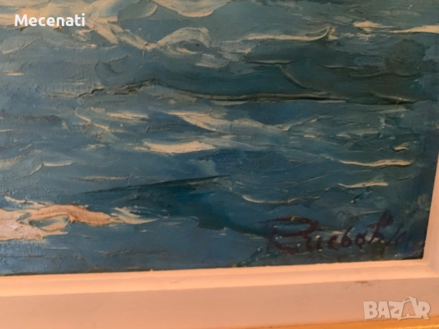 ИВАН КИСЬОВ масло/пейзаж, снимка 4 - Картини - 53133409