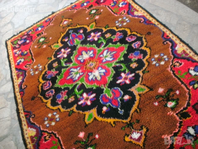 Китеник автентичен от миналия век !, снимка 5 - Килими - 51239796