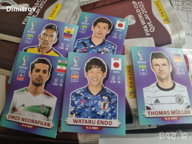 Стикери PANINI Qatar 2022 / Катар световно първенство, снимка 3 - Колекции - 53209007