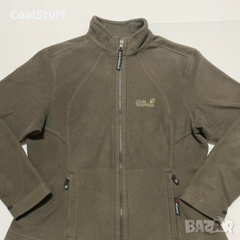 Дамско Поларено Горнище Jack Wolfskin Polartec Размер L, снимка 2 - Якета - 52682737