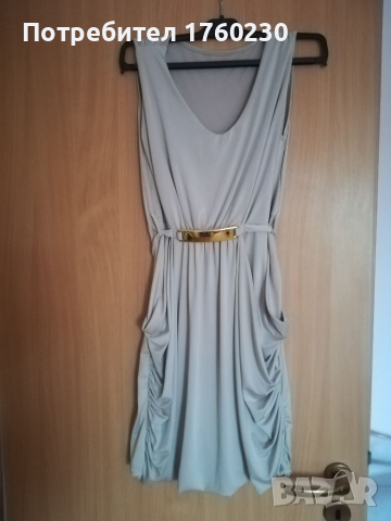 Дамска рокля с коланче 