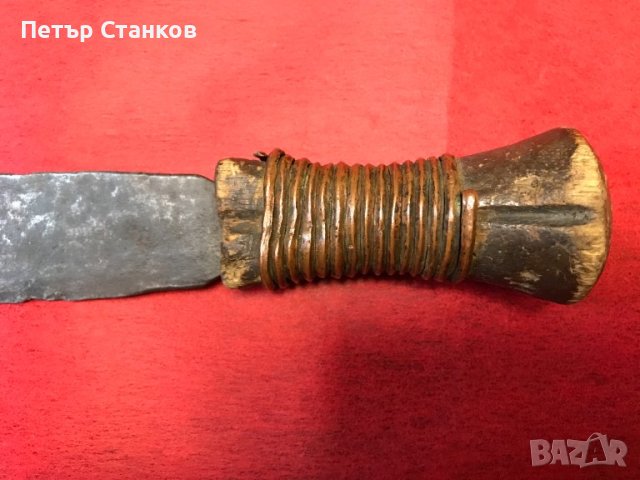 Стар африкански нож Конда, снимка 6 - Антикварни и старинни предмети - 43658737