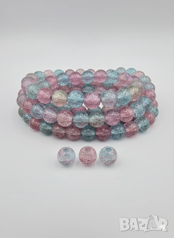 Стъклени Мъниста за Бижута 10мм 8мм 6 мм 4мм J269, снимка 2 - Други - 52480394