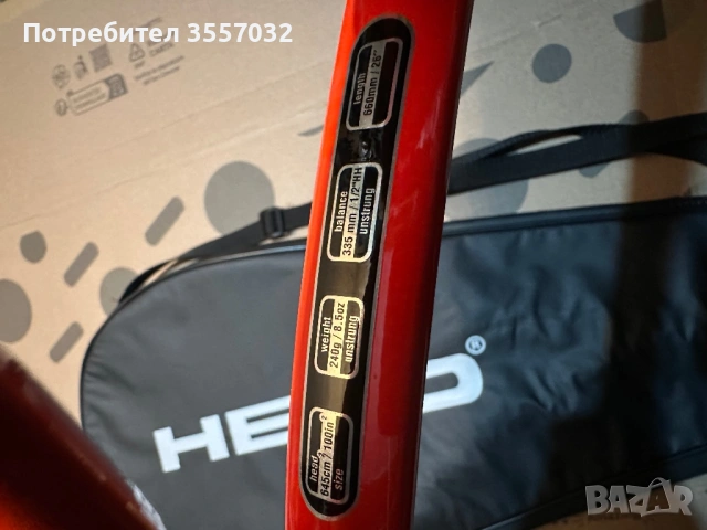 Тенис ракета Head , снимка 5 - Тенис - 53300315