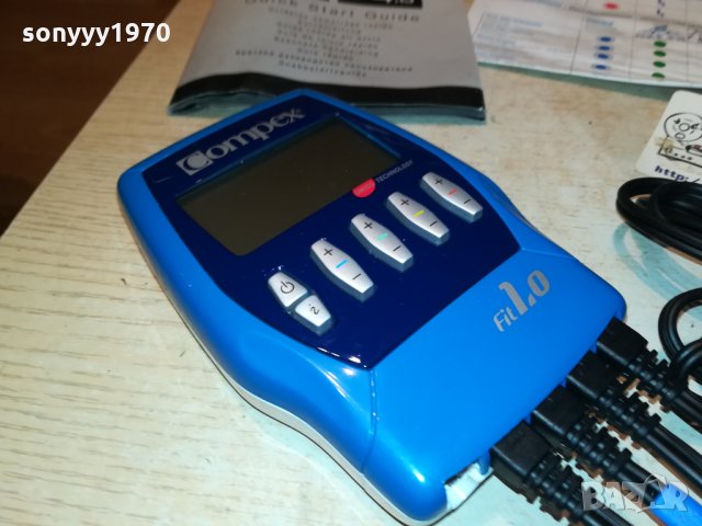 COMPEX FIT 1.0 FRANCE 2811212037, снимка 3 - Медицинска апаратура - 34958483