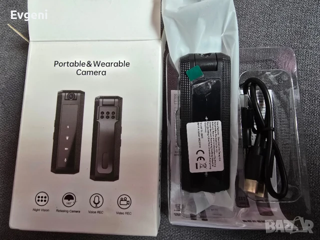 Мини камери за тяло, снимка 5 - Комплекти за видеонаблюдение - 50666147