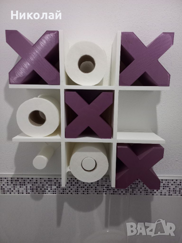 Поставка за тоалетна хартия Морски шах, снимка 4 - Декорация за дома - 36519834