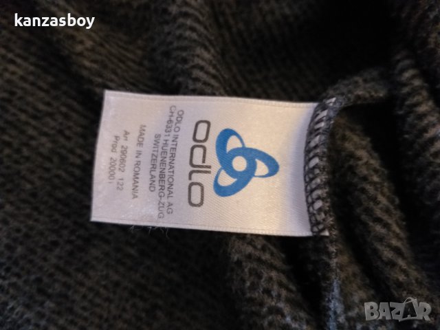 Odlo 1/2 ZIP VAL - поларена мъжка блуза, снимка 6 - Спортни дрехи, екипи - 43009982