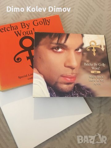 Prince cd single with Poster, снимка 4 - CD дискове - 37271882