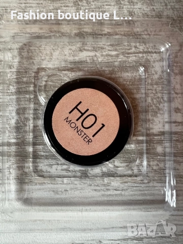 Нов блестящ хайлатър розов цвят със златни частици ❤️, снимка 3 - Декоративна козметика - 52118832