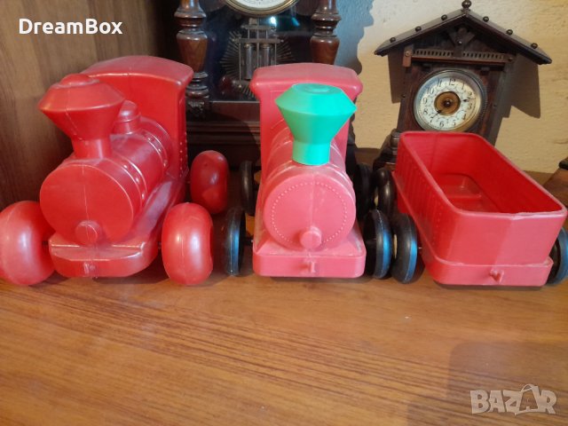 Стара Соц играчка, влак, влакче НРБ , снимка 3 - Образователни игри - 39043247