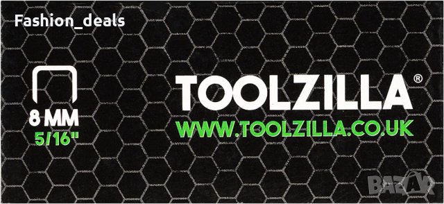 Нов комплект метални скоби за пистолет телбод Toolzilla 5000 броя 8 мм, снимка 2 - Други инструменти - 38692974