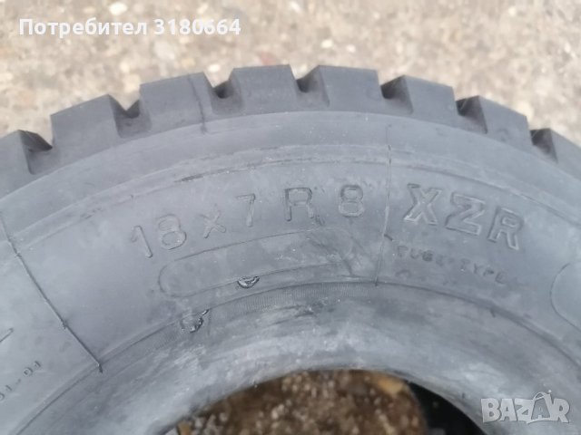 Гуми 8 цола Мишелин 2бр, снимка 3 - Гуми и джанти - 43256520
