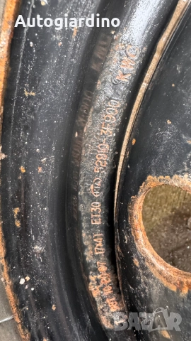 Резервна гума / патерица за Kia Sorento - 52910-3E900 / 165/90/17, снимка 3 - Гуми и джанти - 52712231