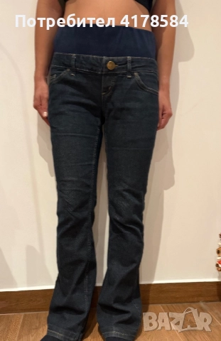 Дънки за бременни, снимка 2 - Дрехи за бременни - 52240355