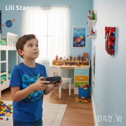 Антигравитационна каскадьорска кола – кара по стени, таван и под Stunt Car 360°. , снимка 3 - Коли, камиони, мотори, писти - 52526589