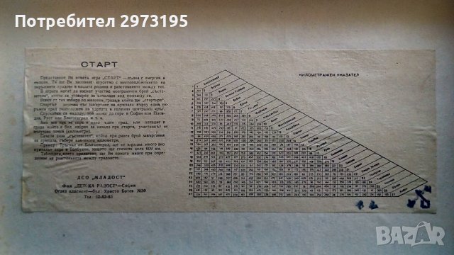 стара детска игра, снимка 3 - Колекции - 39658609