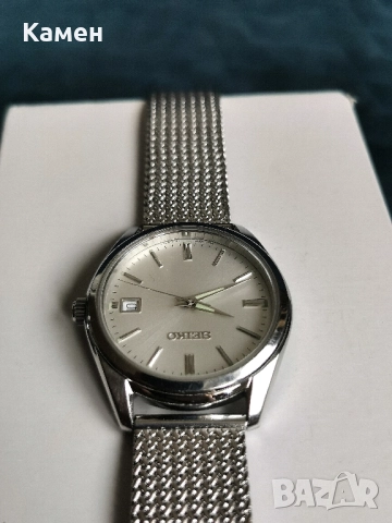 Стилен часовник Seiko / Сейко, снимка 4 - Мъжки - 52301135