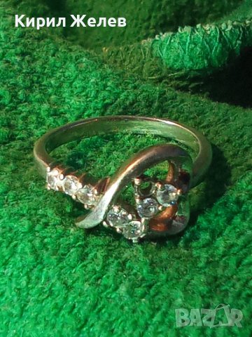 МНОГО КРАСИВ СКЪПОЦЕНЕН СРЕБЪРЕН АРТ ПРЪСТЕН СРЕБРО 925 с ФАСЕТИРАНИ ЦИРКОНИ 32433, снимка 3 - Пръстени - 38352312