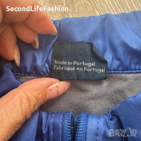 Винтидж спортно яке Nike от 90-те, синьо мъжко размер M ретро спортно , снимка 3 - Якета - 52269681