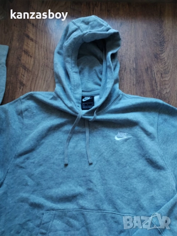 NIKE SPORTSWEAR CLUB FLEECE - страхотно мъжко горнище КАТО НОВО С, снимка 3 - Спортни дрехи, екипи - 52215931