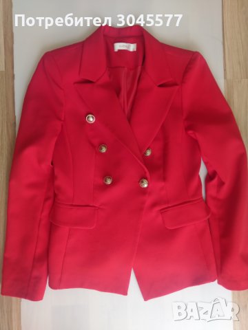 Жакет сако червен, размер S 