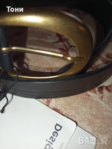 DESIGUAL Оригинал Нов Дамски Колан от Естествена Кожа с Етикет 110см. , снимка 15 - Колани - 52703290