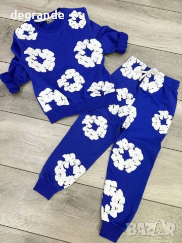 НАМАЛЕН Детски комплект с бели силиконови цветя