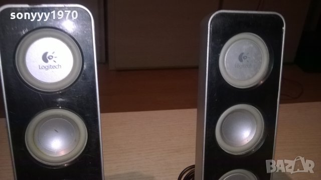 logitech z4 тонколони 2бр-внос швеицария-24х7х4см, снимка 6 - Тонколони - 26364989