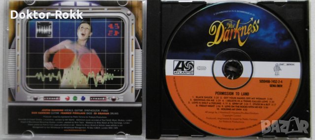 The Darkness – Permission To Land (2003, CD), снимка 3 - CD дискове - 35415192