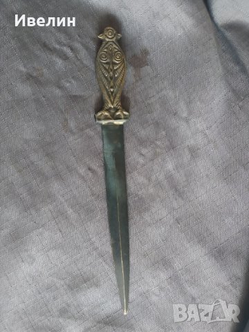 старо ножче за писма, снимка 4 - Антикварни и старинни предмети - 32748492